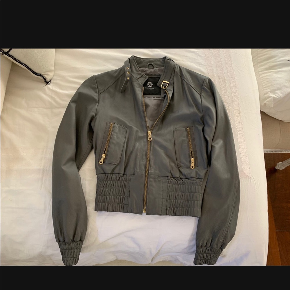 Leather jacket